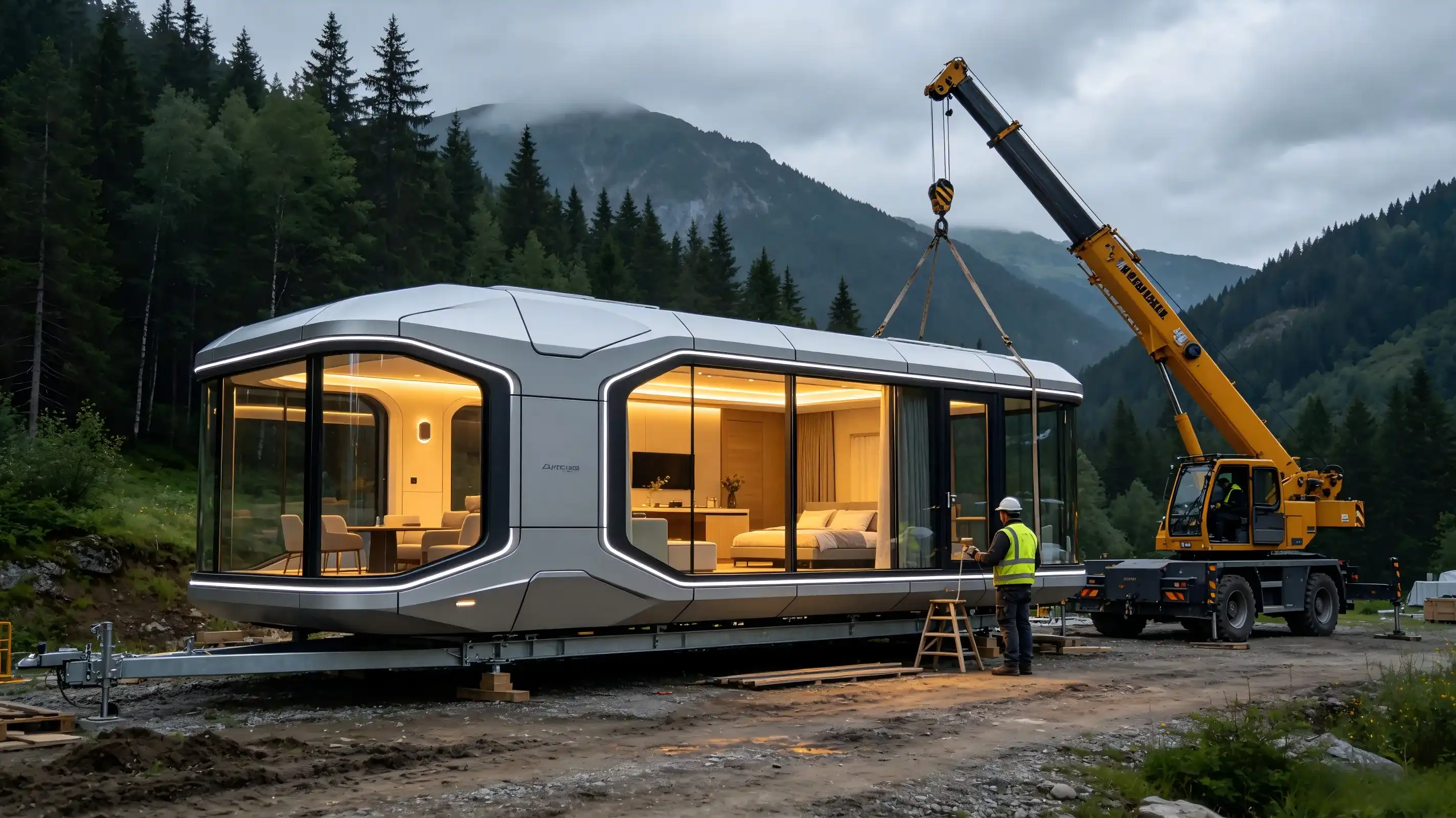 The Future of Glamping and Micro-Living: Sandong’s Next-Gen Space Capsules and Capsule Rooms